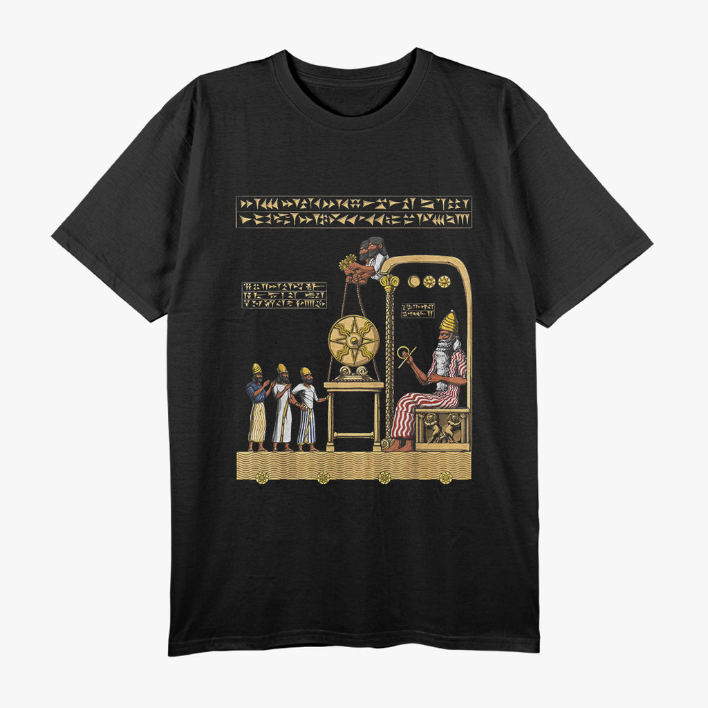 Anunnaki Alien Sumerian Gods and Ancient Babylonian Mysteries T-Shirt