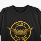 Army Aviation Wings Patch T-Shirt
