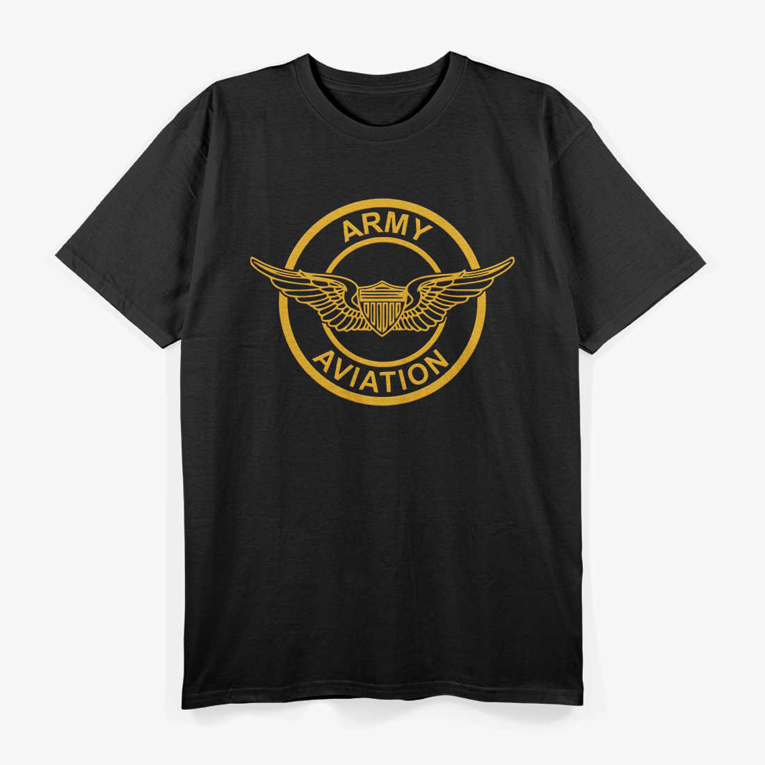 Army Aviation Wings Patch T-Shirt