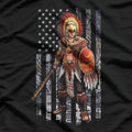 Aztec Jaguar Warrior Symbol of Strength and Native Mexican Heritage T-Shirt