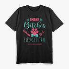 Dog Grooming Outfit Funny Dog Groomer T-Shirt