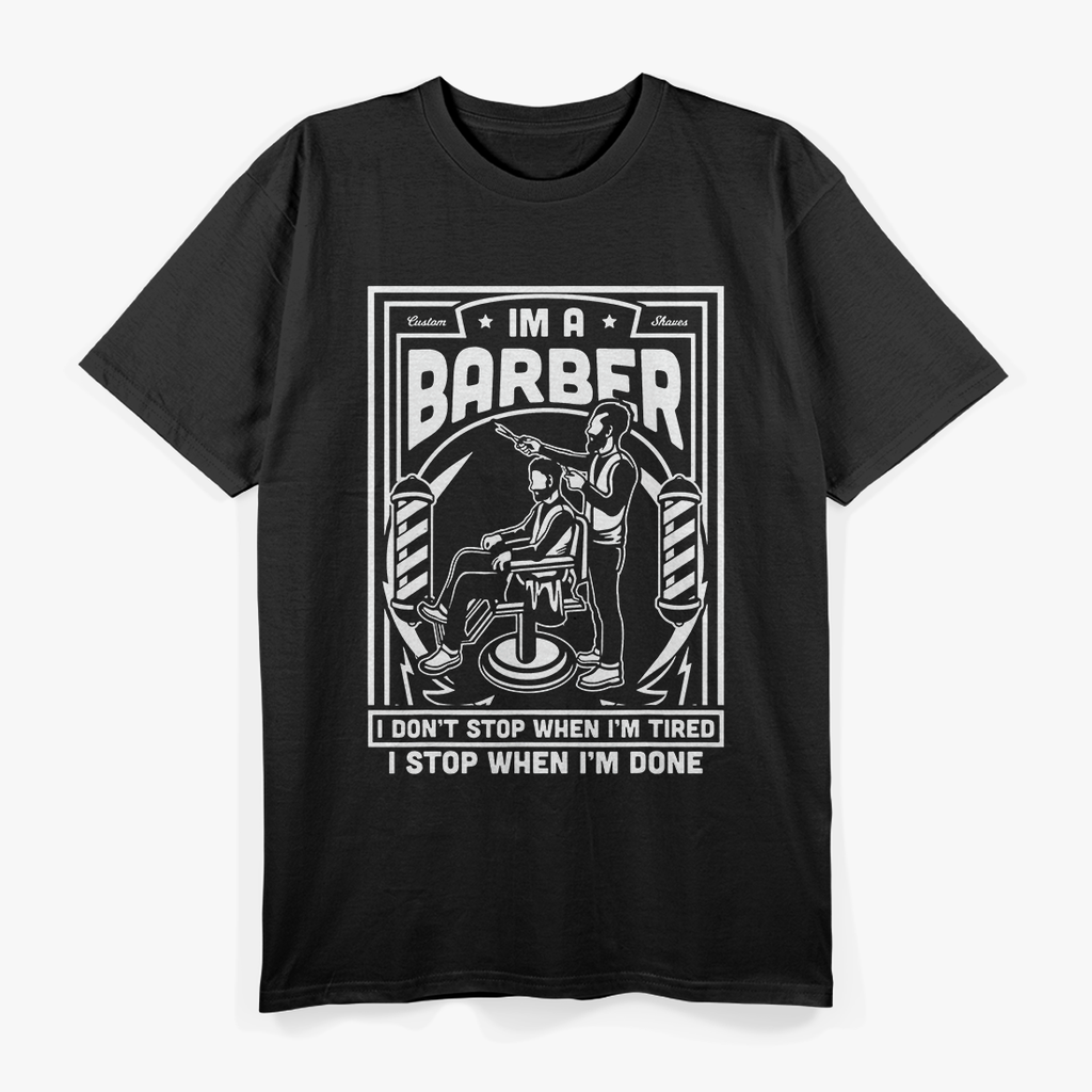 I'm A Barber Funny Cool Vintage T-Shirt