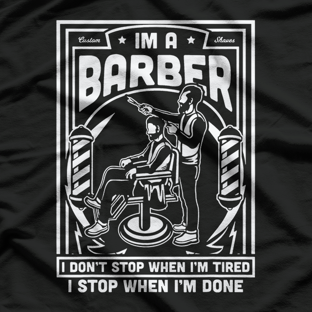 I'm A Barber Funny Cool Vintage T-Shirt