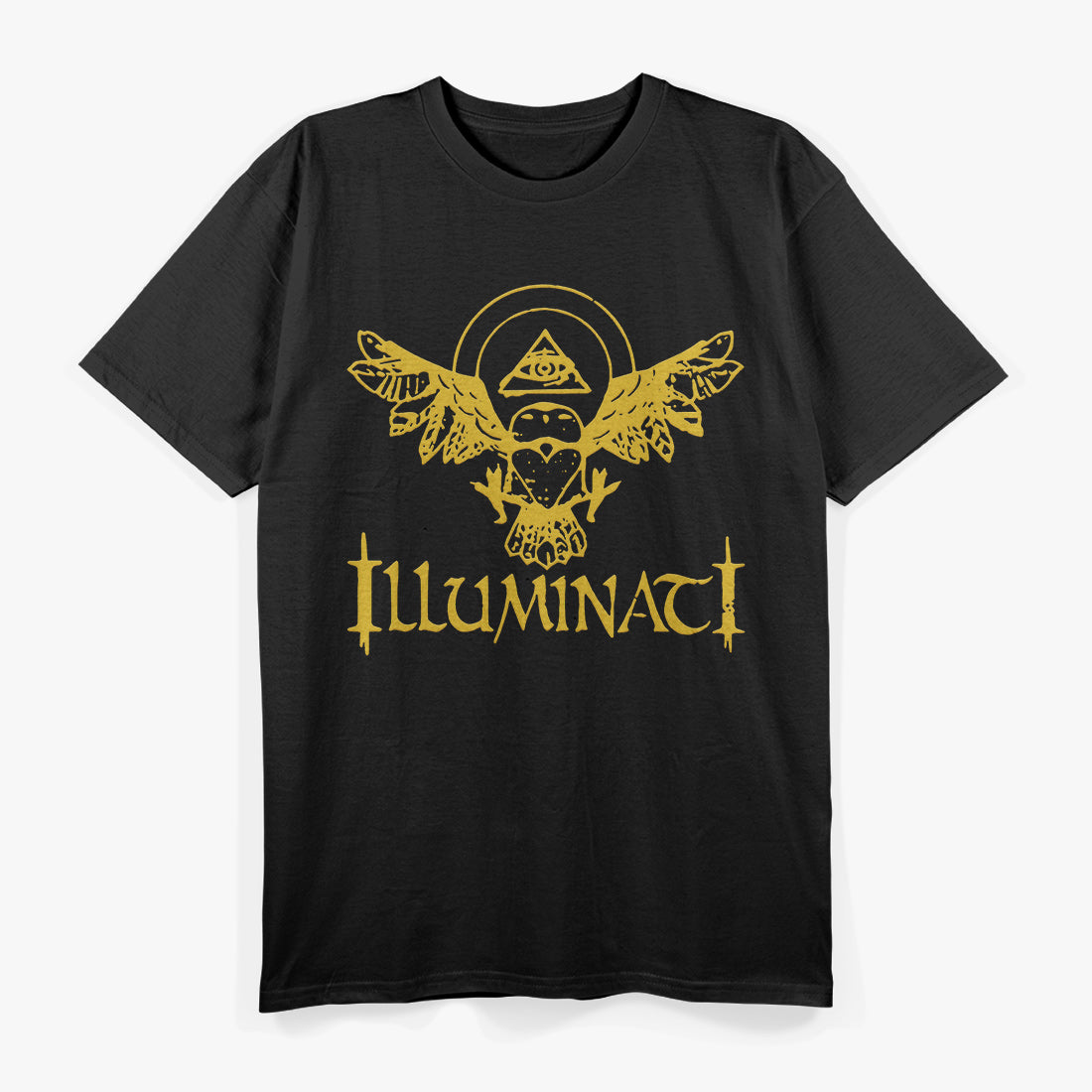 Owl Pyramid The All-Seeing Eye of Wisdom and Mystery T-Shirt