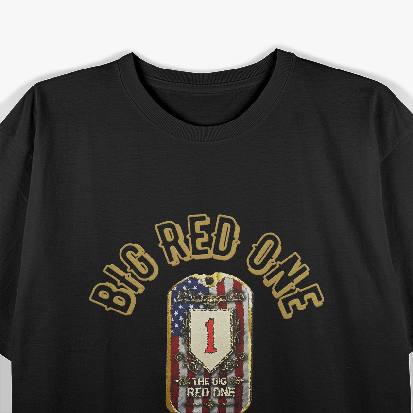 The Big Red One Veteran 1st Infantry Of The US Army T-Shirt
