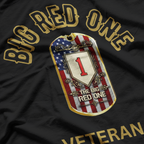 The Big Red One Veteran 1st Infantry Of The US Army T-Shirt