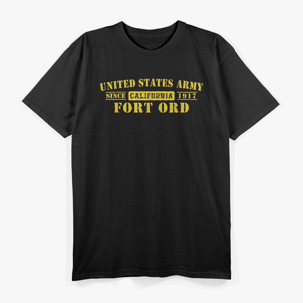 US Army Fort Ord California Ca Ft Ord 7th Infantry Division T-Shirt