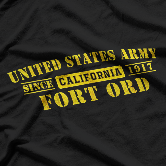 US Army Fort Ord California Ca Ft Ord 7th Infantry Division T-Shirt