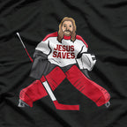 Hockey Jesus Saves T-Shirt