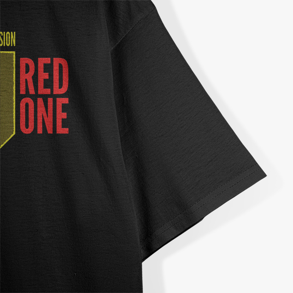 1St Infantry Division The Big Red One Military T-Shirt