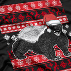 Funny Honey Badger Christmas Squad Xmas T-Shirt