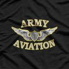 Army Aviation Military Helicopter T-Shirt