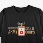 Army Signal Corps Branch USASC US T-Shirt