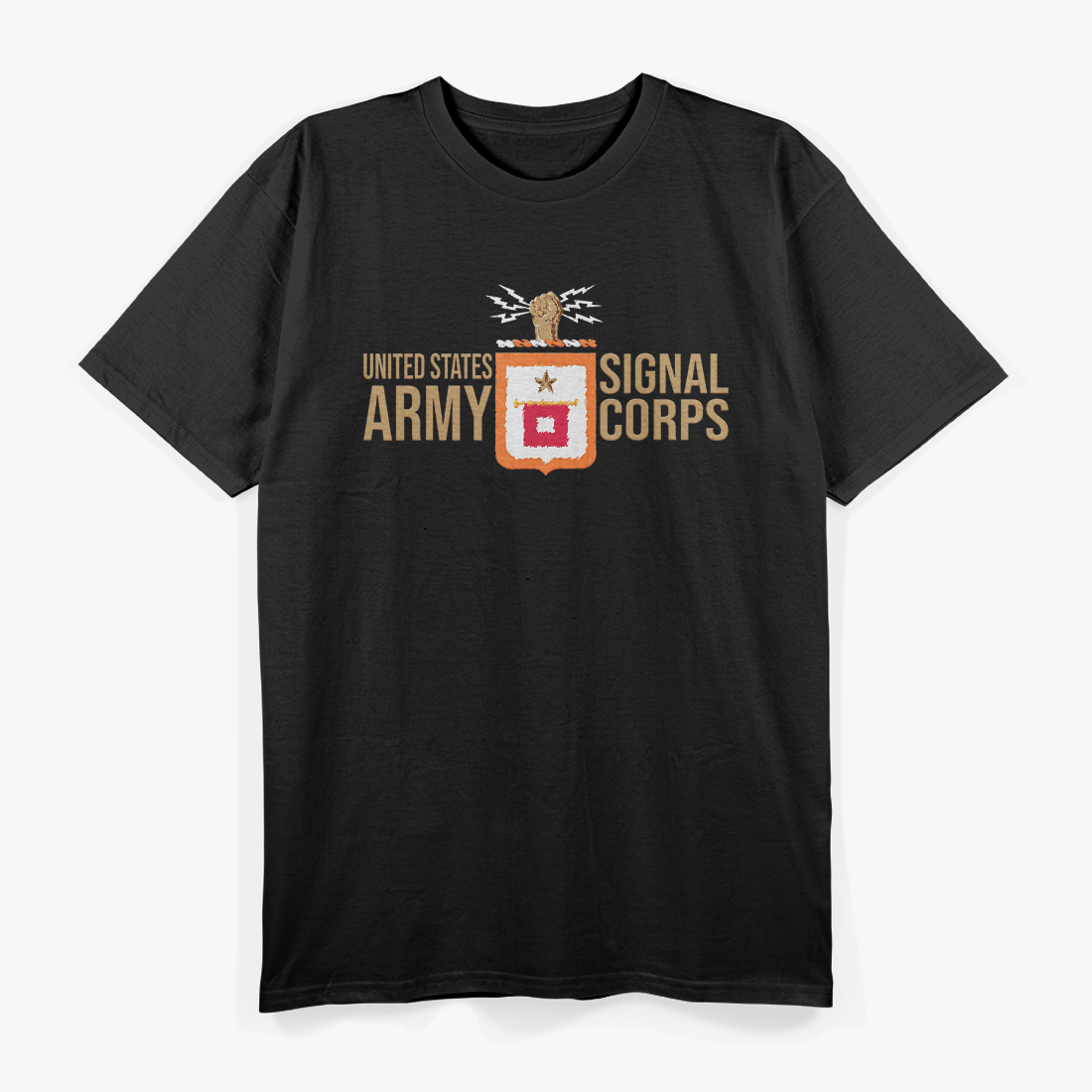 Army Signal Corps Branch USASC US T-Shirt
