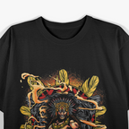 Aztec Ancient Warrior: Fierce Strength of Native Mexican Heritage T-Shirt