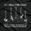 Funny Vintage Guitar Collection A Classic Tribute T-Shirt