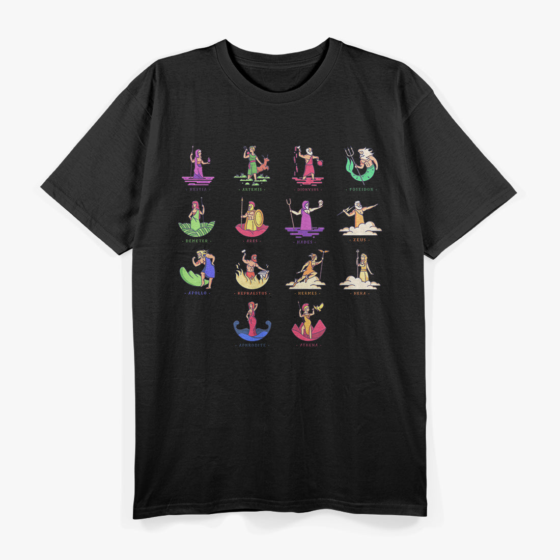 Greek Mythology Gods The Divine Pantheon of Ancient Greece T-Shirt