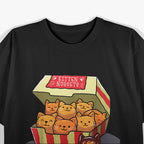 Kitten Nuggets Fast Food Cat Cute T-Shirt
