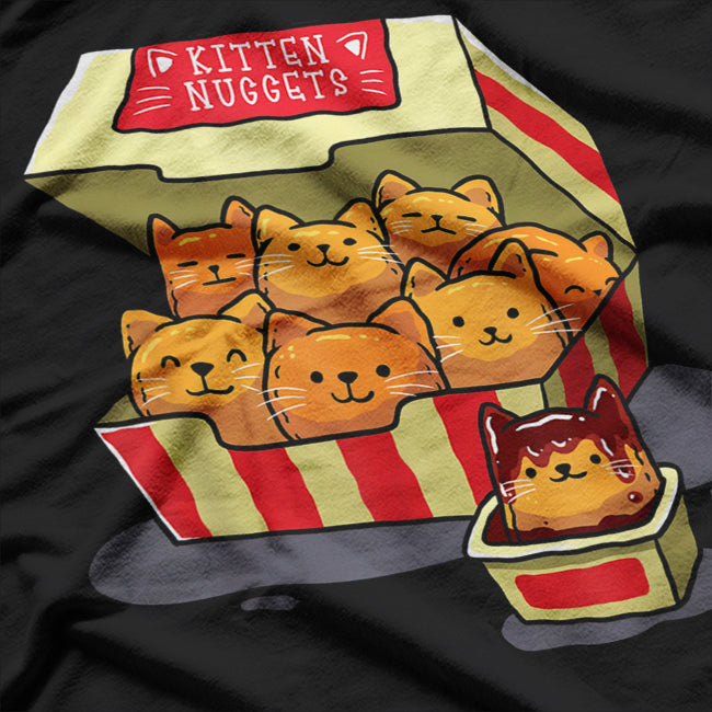 Kitten Nuggets Fast Food Cat Cute T-Shirt
