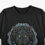 Wolf of Odin: The Fearsome Fenrir in Norse Mythology T-Shirt
