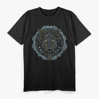 Wolf of Odin: The Fearsome Fenrir in Norse Mythology T-Shirt