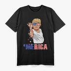 Funny Trump Salt Merica Freedom 4th of July T-Shirt