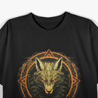 Fenrir: The Nordic Wolf of Fate and Destiny T-Shirt