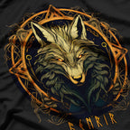 Fenrir: The Nordic Wolf of Fate and Destiny T-Shirt