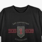 Army 1st Infantry Division Big Red One T-Shirt