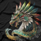 Feathered Serpent Quetzalcoatl in Aztec and Mexican Mythology T-Shirt