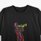 Jazz Music Trumpet Lovers and Jazz Enthusiasts T-Shirt