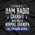 Ham Radio Operator Amateur Radio Funny Grandpa T-Shirt