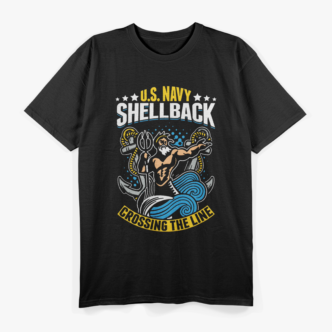 Navy Shellback Crossing The Line 21859 Cool T-Shirt