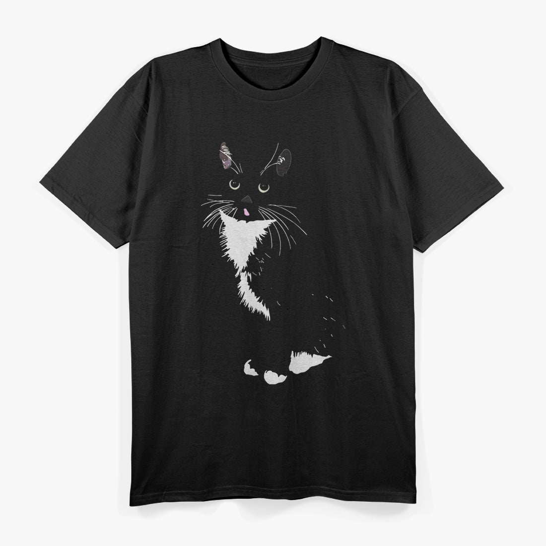 Black Cat Tuxedo Black Cat Cute T-Shirt
