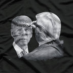 Let's Go Brandon Trump Writes on Biden's Forehead T-Shirt