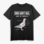 Birds Aren’t Real Wake Up America T-Shirt