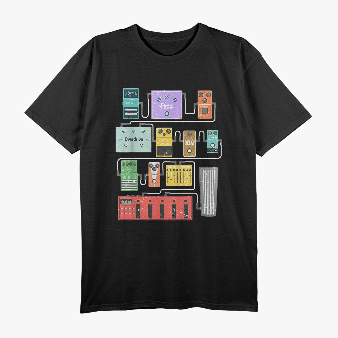 Pedal Power The Guitarist's Ultimate Pedalboard T-Shirt
