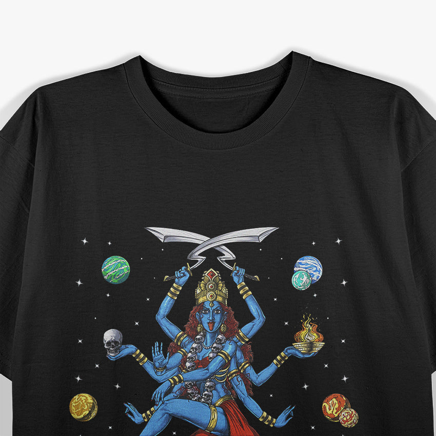 Kali The Hindu Goddess of Destruction and Rebirth T-Shirt