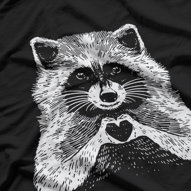 Love Raccoon T-Shirt