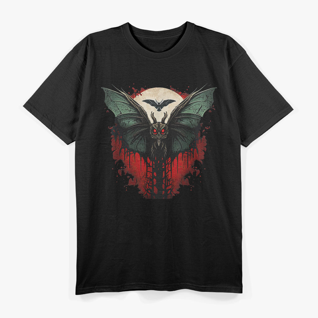 Mothman The Enigmatic Cryptid Creature of Mystery and Legend T-Shirt
