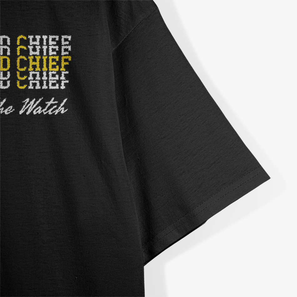Navy Master Chief Retired - I Stood The Watch T-Shirt