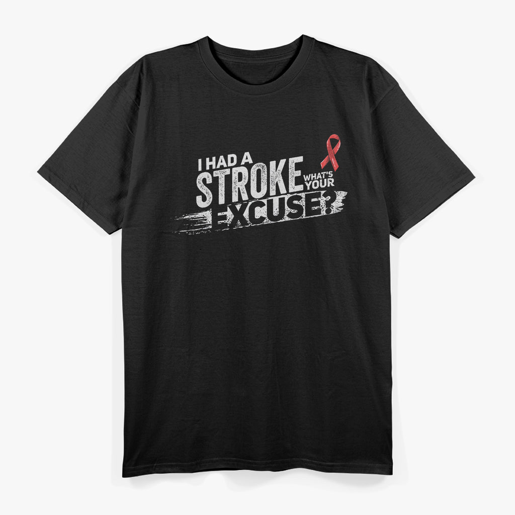 Funny "I Survived A Stroke..." Stroke Survivor T-Shirt