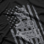 Funny Grilling US Flag I'd Smoke That 4th of July T-Shirt