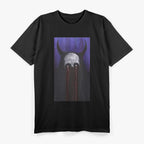 Blue Occult Gothic Dark Mystical and Mysterious Symbolism T-Shirt