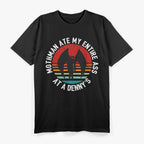 Funny Mothman Ate My Entire Ass Vintage Cryptid Humor T-Shirt