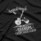 Rockin' Grandpa, Guitar Grandpa, Loving Grandfathers T-Shirt