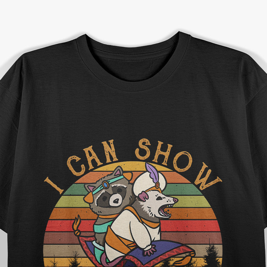 I Can Show You, Racoon Possum Vintage T-Shirt
