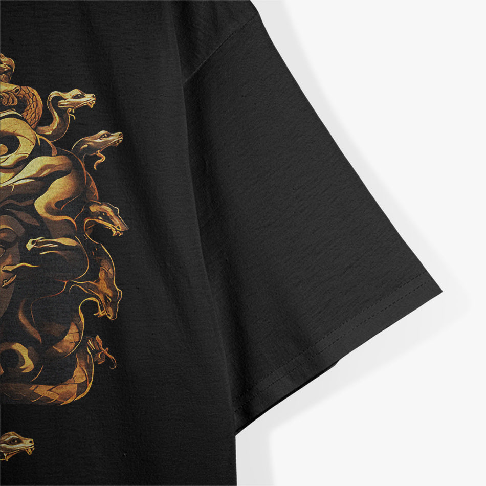 Medusa's Head: The Iconic Gorgon of Greek Mythology T-Shirt