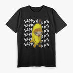 Happy Banana Quirky and Fun Graphic T-Shirt