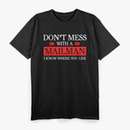 Don't Mess Mailman, Mailman Gift Postman Postal Worker T-Shirt
